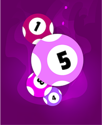 Keno game illustration