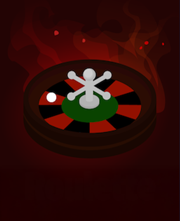 Roulette game illustration