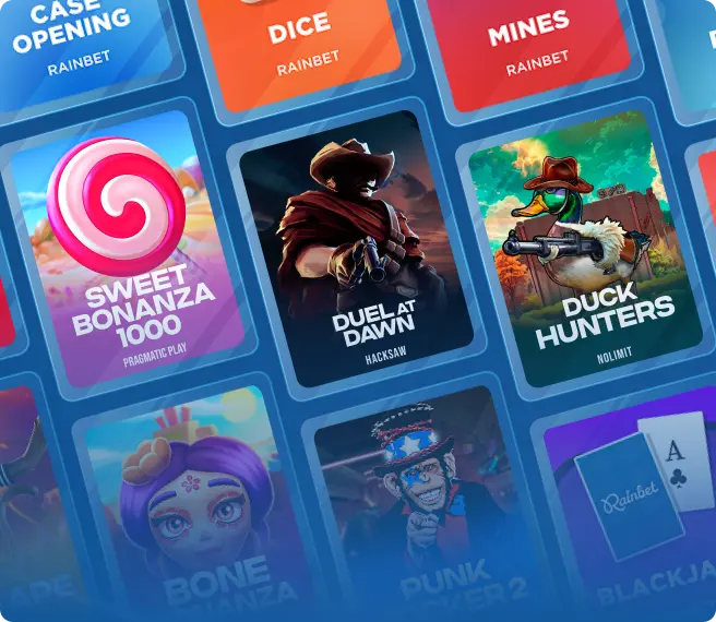 Casino Game Grid