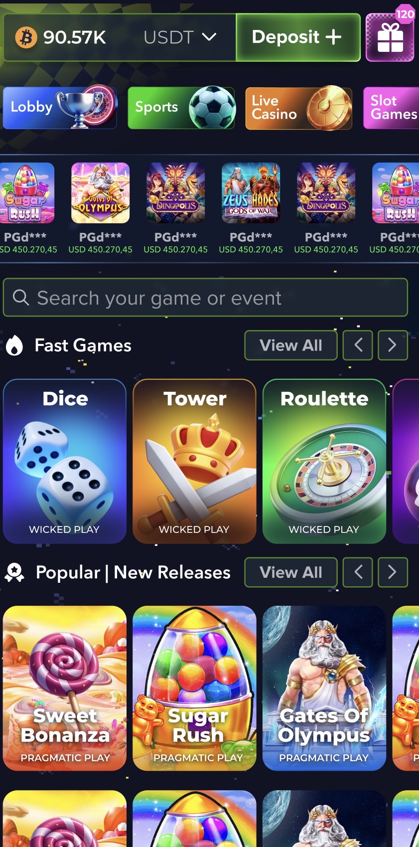 Unified Game Lobby